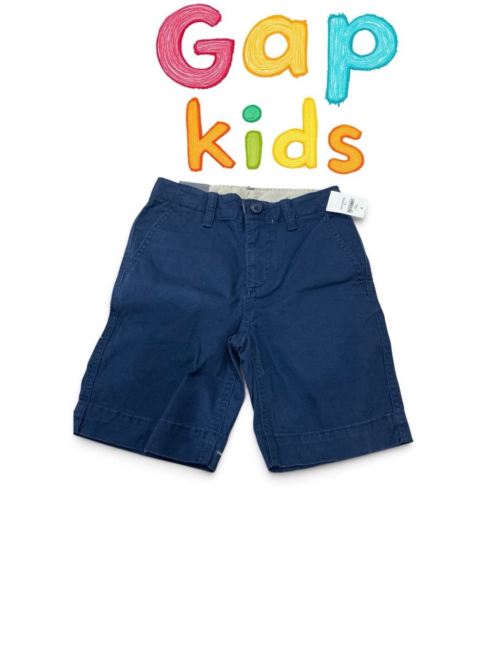 GAP Kids Navy Cotton Chino Short size 6 regular
